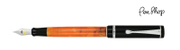 Conklin Duragraph Orange Nights / Chrome Plated Vulpennen