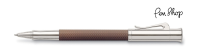 Graf von Faber-Castell Guilloche Cognac / Rhodium Rollerballs