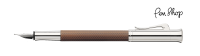 Graf von Faber-Castell Guilloche Cognac / Rhodium Vulpennen