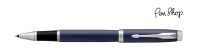 Parker IM Matte Blue / Chrome Plated Rollerballs