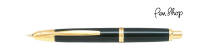 Pilot Capless Gold Black / Gold Plated Vulpennen