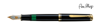 Pelikan Souverän 1000 Black / Gold Plated Vulpennen