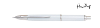 Pilot Capless Decimo White / Chrome Plated Vulpennen