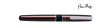 Tombow Havanna Lacquered Aluminium / Purple Rollerballs