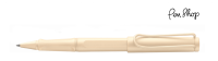 Lamy Safari Cream / Chrome Plated Rollerballs