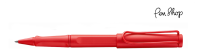 Lamy Safari Strawberry / Chrome Plated Rollerballs