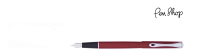 Diplomat Traveller Dark Red / Chrome Plated Vulpennen