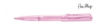 Lamy Safari Lightrose / Chrome Plated Rollerballs