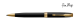Matte Black / Gold Plated